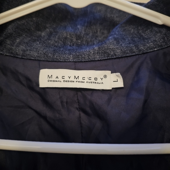 Macy McCoy Denim Tweed Jacket - Picture 6 of 12